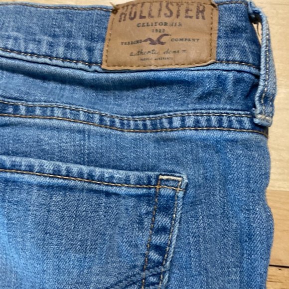 268-You Are Powerful ❤️ Hollister Vintage Boyfriend Jeans - Picture 6 of 7